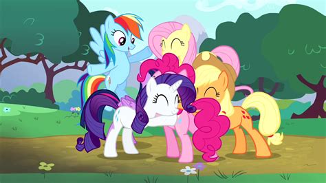 Main cast group hug around Pinkie | My little Pony | Pinterest