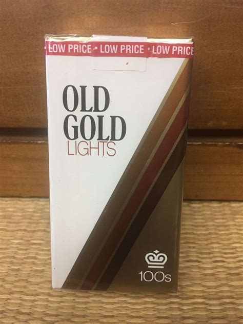 Old Gold Lights 100’s Cigarette Soft Pack! - Danly's Vintage Cigarette ...