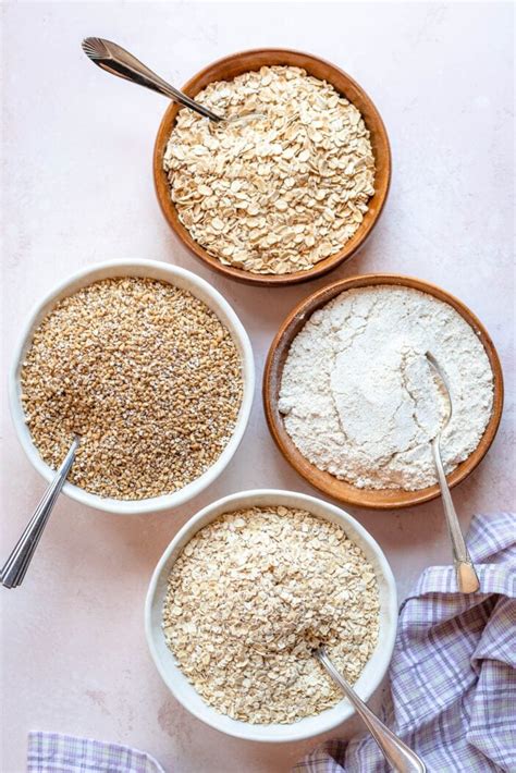 Types of Oats - Difference between steel cut, rolled, instant - Two Spoons