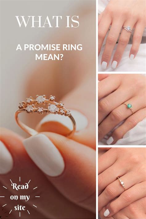 What is a Promise Ring Mean? | Wedding accessories jewelry, Engagement ring inspiration, Wedding ...