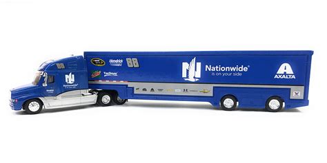 2017 Dale Earnhardt Jr #88 Nationwide Dew Taxslayer 1/64 1:64 Scale Diecast Hauler Trailer Truck ...