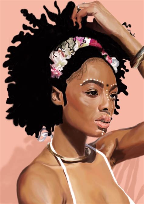 Pin by Thomasina Robinson on Works of ART | Black girl art, Natural hair art, Afro art