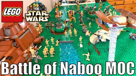 LEGO Star Wars Battle of Naboo MOC - YouTube