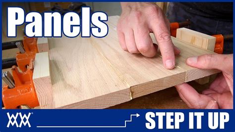 Need Wide Boards? How to make panels by edge joining lumber | STEP IT ...