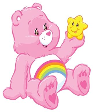 Download Meet Cheer Bear A Very Happy And Perky Bear, Who Helps - Care Bears Star Bear - HD ...