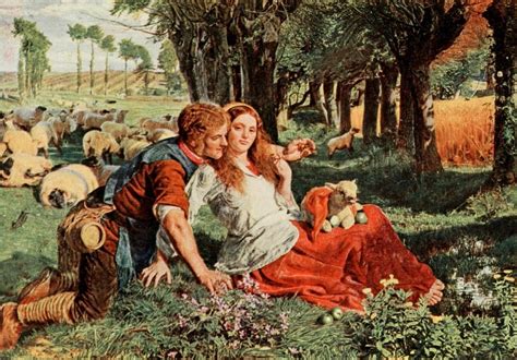 The Hireling Shepherd Holman Hunt 1908 Poster Print by William Holman ...