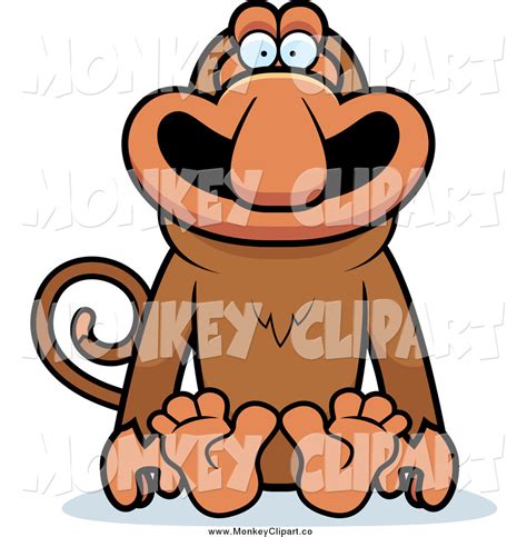 Proboscis monkey clipart - Clipground