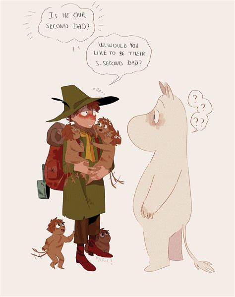 Twitter | Moomin, Character design, Snufkin x moomin