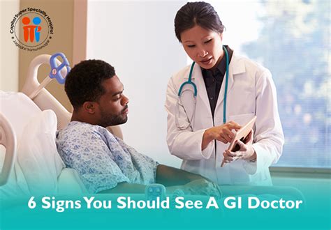 6 Signs You Should See A GI Doctor - Capital Hospital