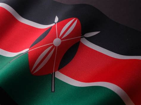 53,000+ Kenya Flag Waving Pictures