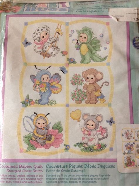 Dimensions Cross Stitch Baby Quilt Kits - Cross Stitch Patterns