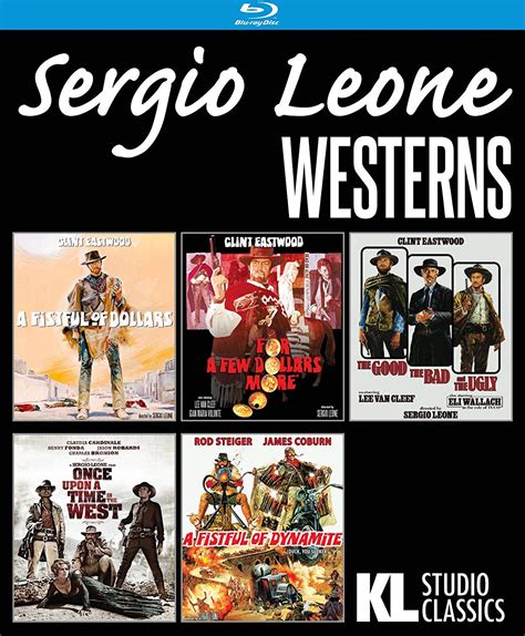 New on Blu-ray: SERGIO LEONE WESTERNS - Five Film Collection | The ...