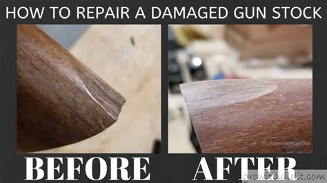 How to Repair a Gun Stock – Illustrated Guide – GrowIt BuildIT