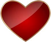 Red Heart With Bow Transparent PNG Clip Art Image