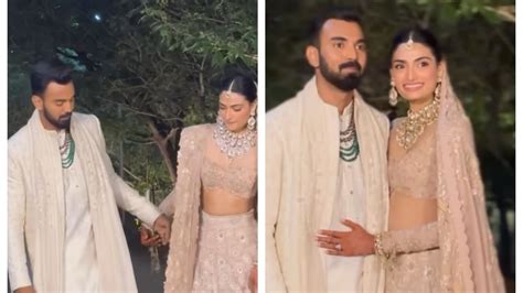 Watch: First video of KL Rahul, Athiya Shetty's wedding storms the internet | Crickit