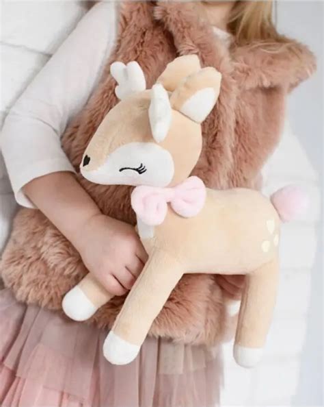 Lovely Deer 35cm Plush Toys Cute Plush Doll Soft Stuffed Animals Toys ...