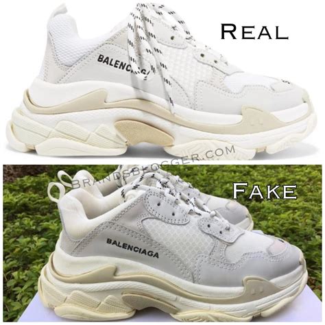 How To Spot Fake Balenciaga Triple S Sneakers - Brands Blogger