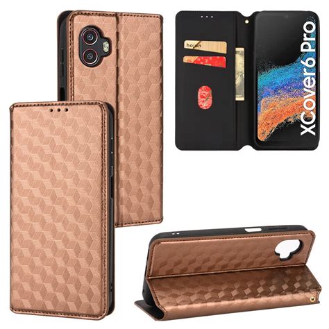 Samsung Galaxy XCover 6 Pro Case , Magnetic Wallet PU Leather Flip ...