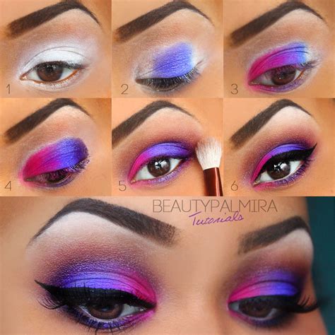 Colourful Summer Eyeshadow Tutorial | 80s eye makeup, Eye makeup steps ...