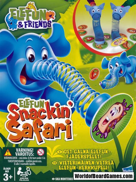 Elefun: Snackin' Safari - WorldofBoardGames.com