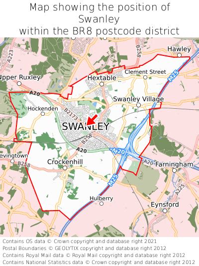 Where is Swanley? Swanley on a map