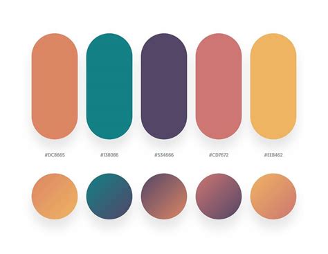 Website Color Palettes 2024 - Essa Malanie