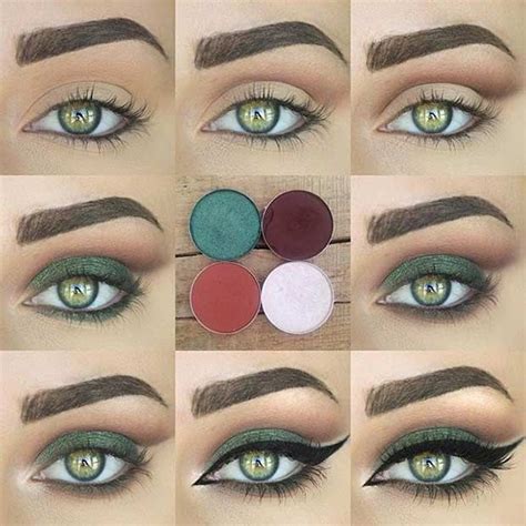 31 Pretty Eye Makeup Looks for Green Eyes - StayGlam | Makeup looks for ...