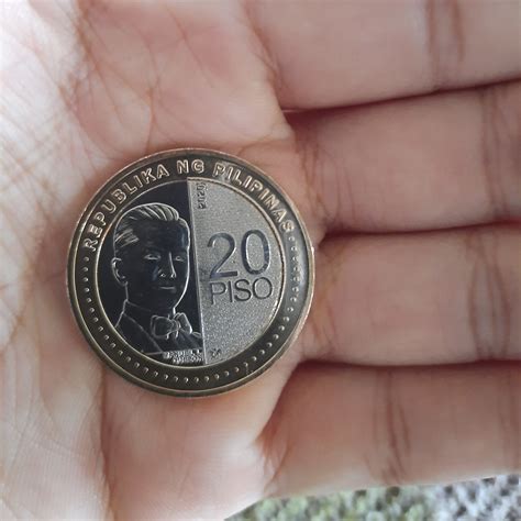 Behold, a 20-peso coin! : r/Philippines