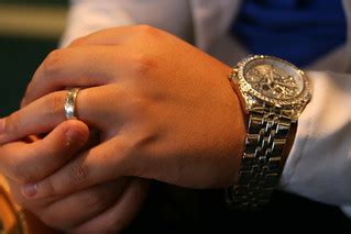 Wedding ring and shiny watch | Quinn Dombrowski | Flickr