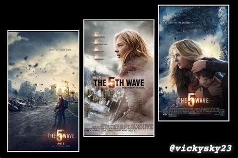 The 5th Wave movie posters 😍 | The 5th wave, The 5th wave movie, Movie posters