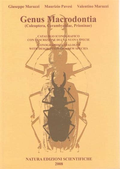 Genus Macrodontia (Coleoptera, Cerambycidae, Prioninae): Iconographic catalogue with description ...