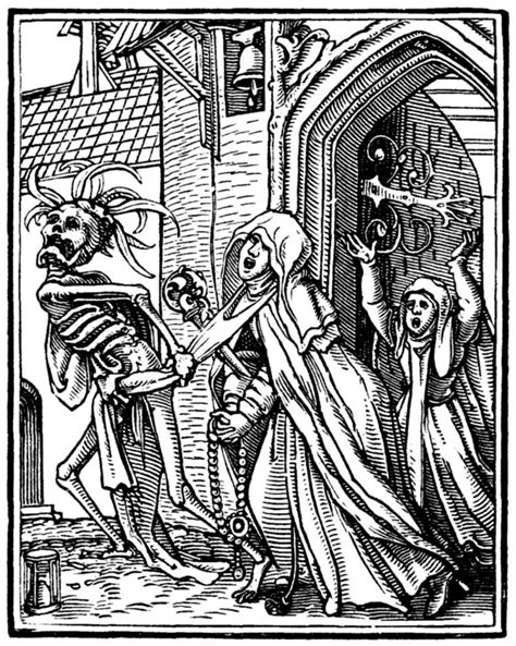 Holbein: Dance of Death – The Idle Woman