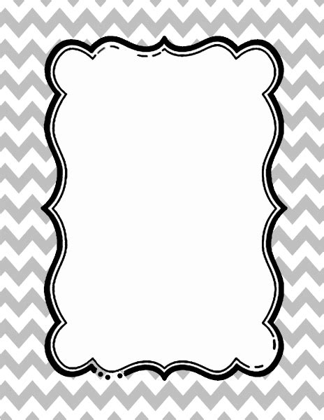 Chevron Border | Free Download in Any Color You Want