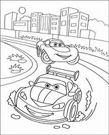 Disney Cars Race  Got Coloring Pages car coloring sketch template