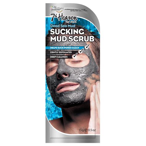 Men's Dead Sea Mud Sucking Mud Scrub