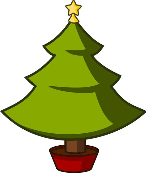 Christmas Tree Cartoon - ClipArt Best