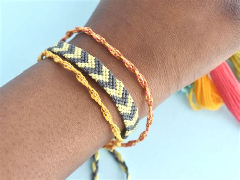 Easy 2 String Friendship Bracelets - Filhosdolaranjal