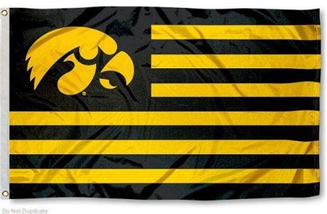 Amazon.com : Iowa Hawkeyes University Alumni Nation Stripes Flag ...