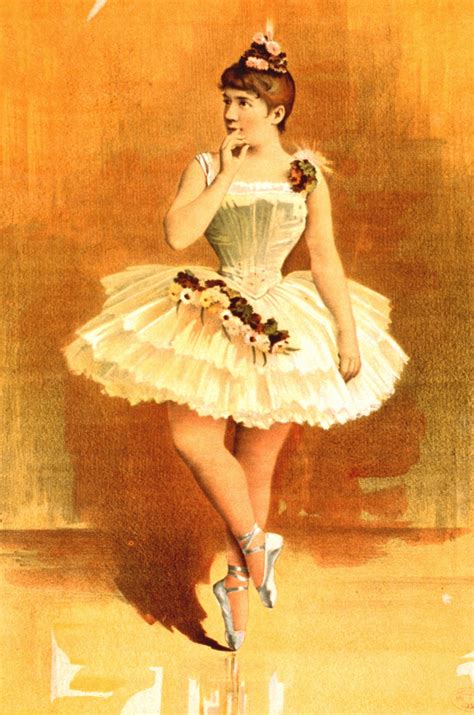 Vintage Ballerina Free Stock Photo - Public Domain Pictures