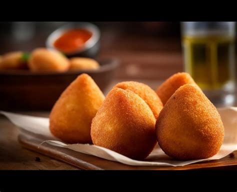 Premium AI Image | coxinha brazilian snack