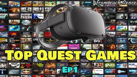 Top 12 GREAT Oculus Quest Games from Each Genre - Episode 1 - YouTube