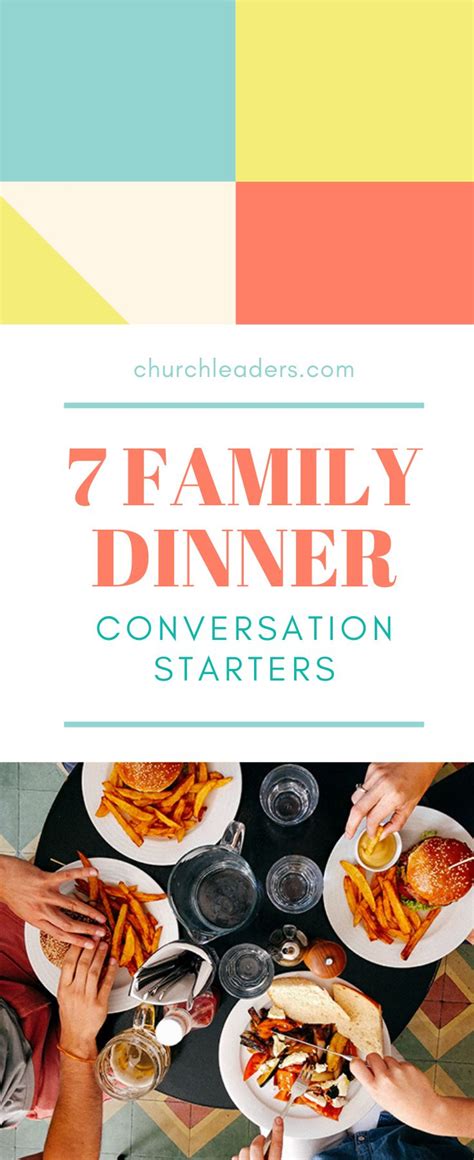 7 Family Dinner Conversation Starters | Dinner conversation starters ...