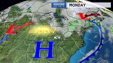 Kentucky Weather Forecast: Mild and Dry Start to the Week