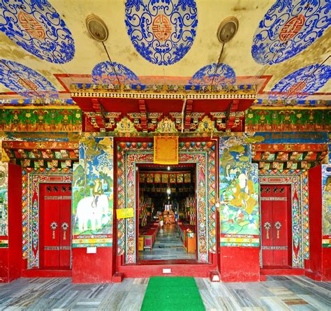 India - Sikkim - Pelling - Pemayangtse Monastery - Door - … | Flickr