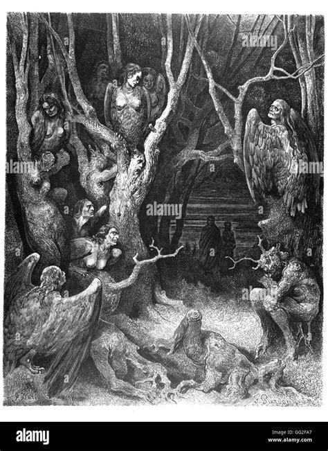 Gustave Doré (1832-1883) Dante's Inferno illustration Stock Photo - Alamy