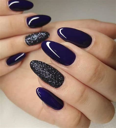 Top 25 Best Navy Blue Nail Design Ideas (2023 Update) - Tattooed Martha