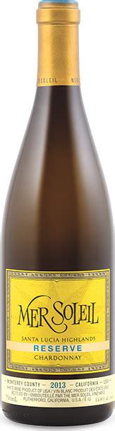 Mer Soleil Reserve Chardonnay 2014 - Expert wine ratings and wine reviews by WineAlign