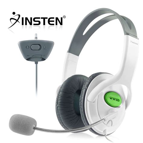 Insten Gaming Headset with Mic for Microsoft Xbox 360 / Xbox 360 Slim ...