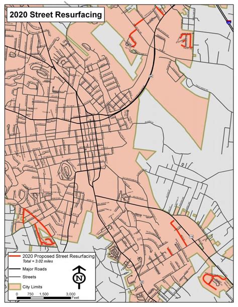 Street Maintenance and Resurfacing 2020 | City of Hendersonville, NC ...