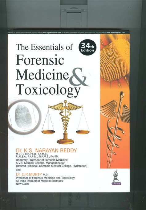 (PDF) The Essentials of Forensic Medicine and Toxicology - 34th Edition ...